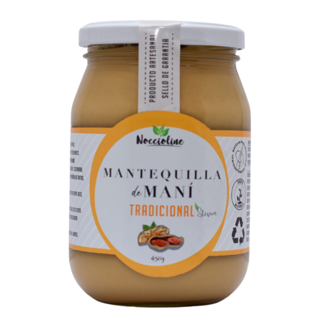 Mantequilla de Maní Stevia 450g