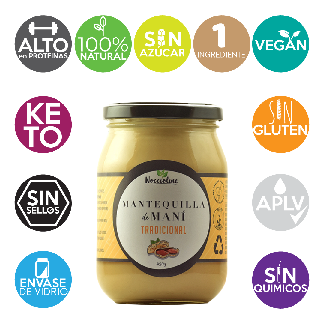 Mantequilla de Maní Tradicional 450g