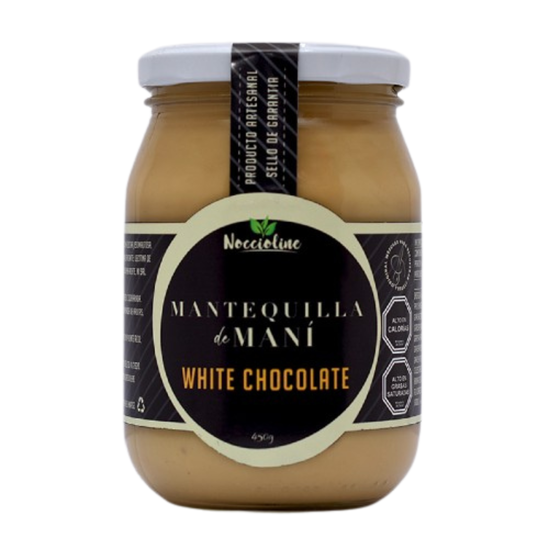 Mantequilla de Maní White Chocolate 450g